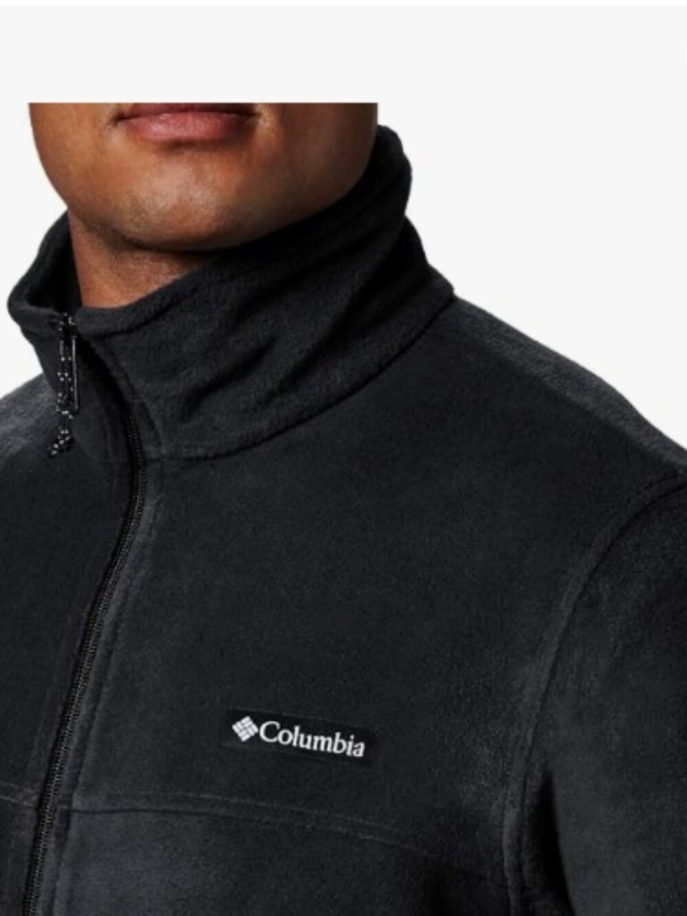 Columbia Men's Size Mountain Full Zip Fleece Jacket